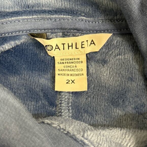 Athleta Cozy Karma Twist Neck Sweatshirt Woman’s Plus Size 2X NEW NWT - Picture 10 of 12